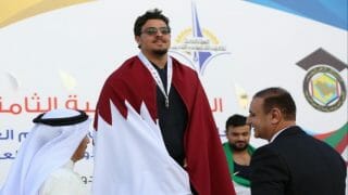 محمود مسعود يقتنص ذهبية رمي القرص في دورة الألعاب الخليجية للجامعات بالكويت