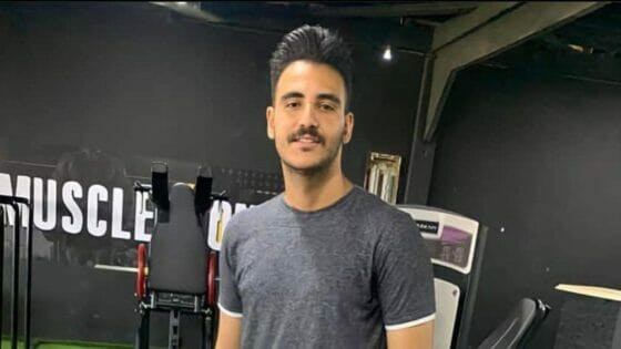 اللاعب زياد علي محمد نعمان