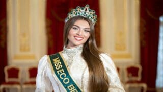ملكة جمال بيلاروسيا ‎يانينا سبيكا تستعد لحضور مسابقة miss eco international 2023 بالغردقة