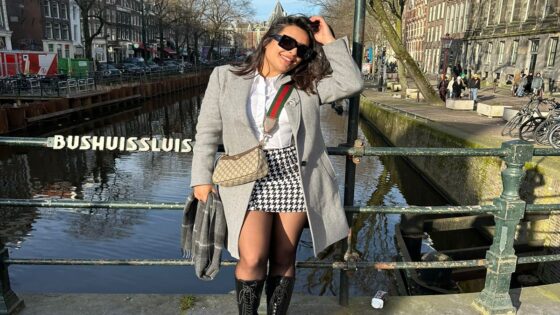 سلمى مبارك تضع روشتة عصرية لإطلالة البدل النسائية