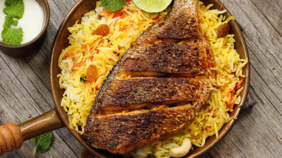 كيفية تحضير كبسة السمك في المنزل طريقة خطوة بخطوة