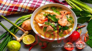 طريقة عمل شوربة السي فود بالكريمة