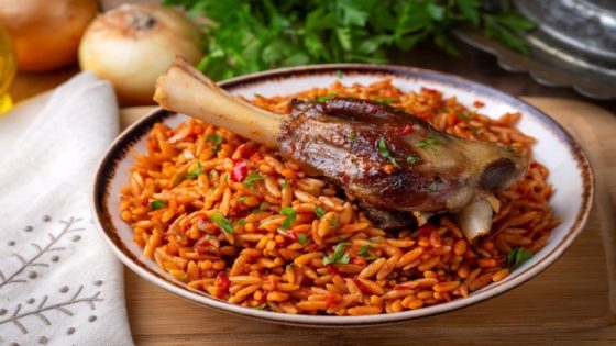 طريقة عمل كبسة اللحم بالأرز البسمتي