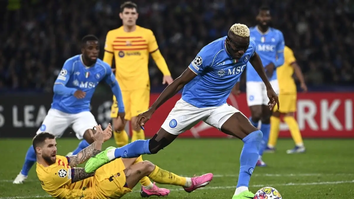 مشاهدة البث المباشر لمباراة برشلونة ونابولي في دوري أبطال أوروبا 2024 | بوابة مشاهير العرب مشاهدة البث المباشر لمباراة برشلونة ونابولي في دوري أبطال أوروبا 2024 | بوابة مشاهير العرب