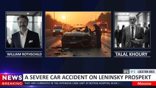 رجل الأعمال السوري طلال خوري يتعرض لحادث سير أليم في موسكو