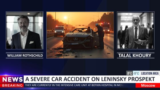 رجل الأعمال السوري طلال خوري يتعرض لحادث سير أليم في موسكو