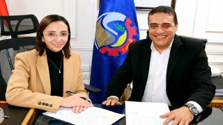 لقاء النائب طلبه النحال مع محافظ البحيرة لتخفيض تكلفة توصيل الكهرباء للمواطنين