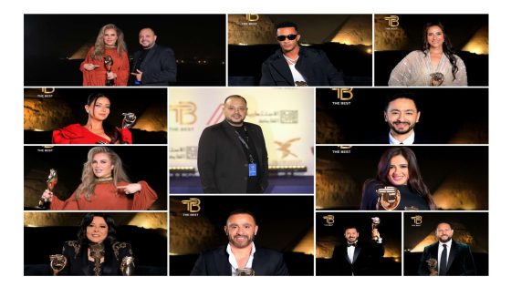 ياسر حماية يتألق بتصوير سينمائي لنجوم «The Best» عند الأهرامات
