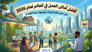 أفضل أماكن العمل في العالم لعام 2026