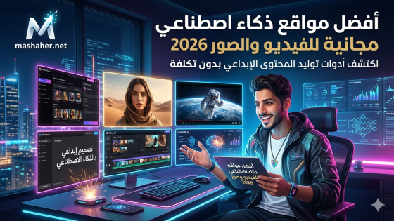 إنشاء الفيديوهات بالذكاء الاصطناعي مجاناً