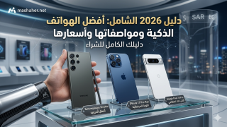 أفضل الهواتف الذكية ومواصفاتها وأسعارها لعام 2026