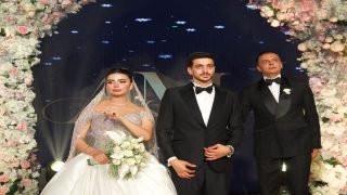 بتنظيم وليد منصور وبحضور وزراء ونواب ورجال أعمال ونجوم الفن والإعلام.. حفل زفاف أسطوري لنجلة أحمد عبد الجواد