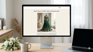 فساتين سهرة فاخرة في السعودية